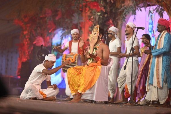 राष्ट्रीय रामायण महोत्सव, रायगढ़ : गोवा से आये कलाकारों की प्रस्तुति