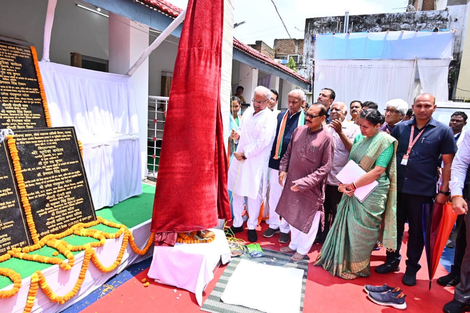 मुख्यमंत्री भूपेश बघेल ने लैलूंगा में विभिन्न विकास कार्यों का किया लोकार्पण एवं शिलान्यास