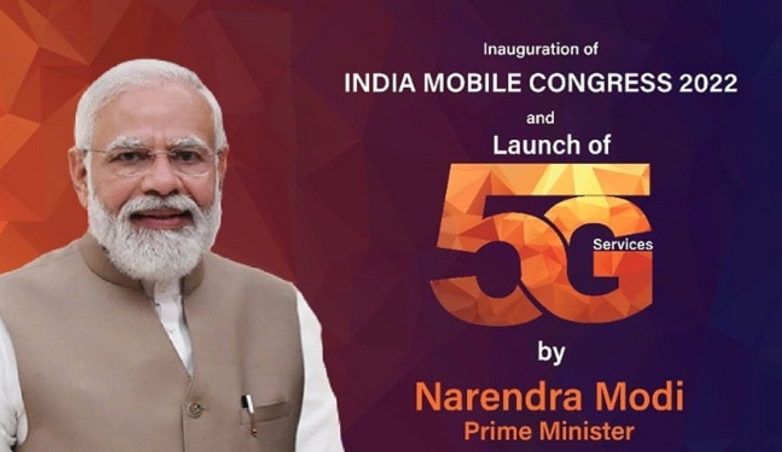मोदी 'इंडिया मोबाइल कांग्रेस' में 5G सेवाएं करेंगे लॉन्च